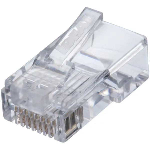 IDEA ELECTRONICS 85-372 - IDEAL 85-372 CAT-5E Feed-Thru RJ45 Mod Plugs - 100 Pack