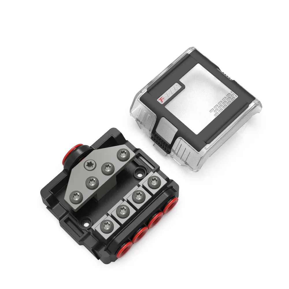T-SPEC VFDB4 — T-Spec VFDB4 4 Position Distribution Block with Cover