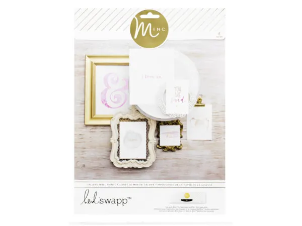 Bulk Buys AC041 — Inspirational Gallery Wall Prints Set for Home Decor