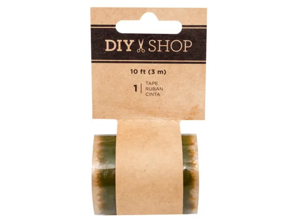 Bulk Buys AC037 — Gold Star Transparent Craft Tape for DIY Projects