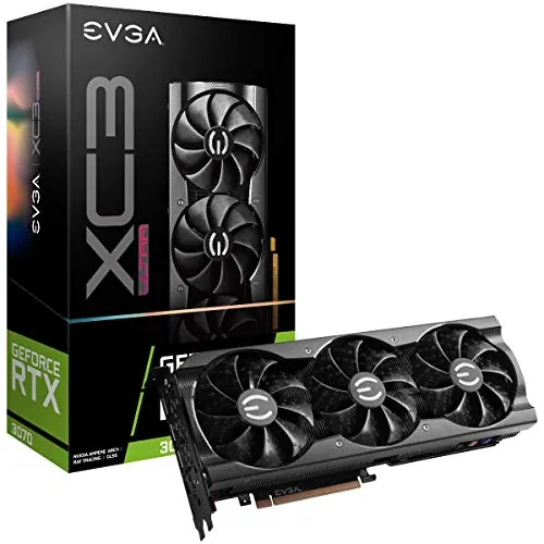 EVGA 08G-P5-3755-KR — EVGA GeForce RTX3070 XC3 ULTRA