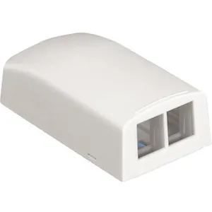 Panduit NK2BXIW-A — NK 2PT SURFACE MOUNT BOX OFF WHT