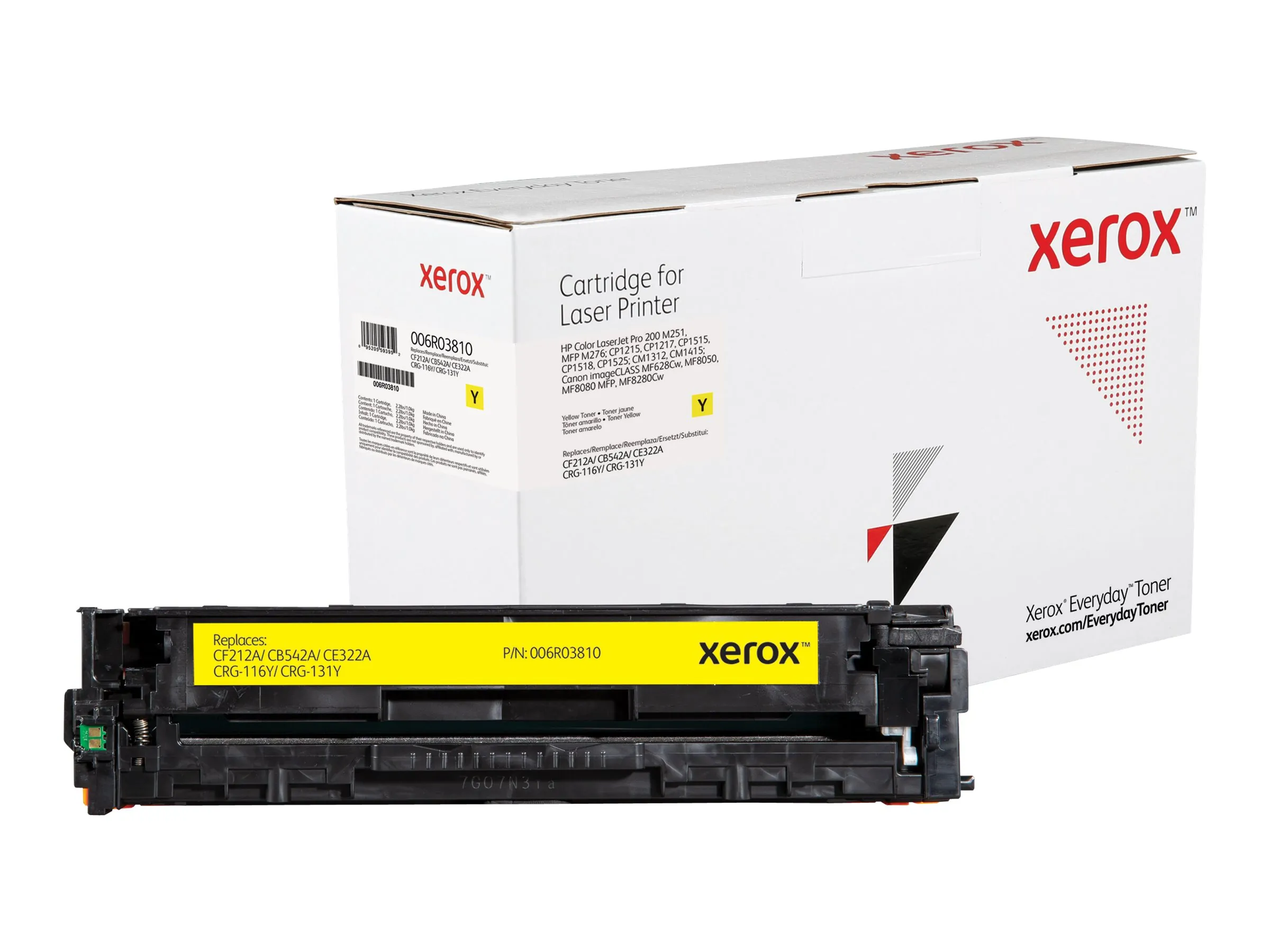 XEROX XER006R03810 — Color LaserJet Toner Cartridge - CF212A (Yellow)