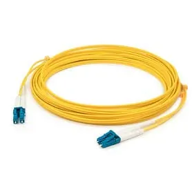 ADDON ADD-30FCAT6A-YW — ADDON 30FT YELLOW CAT 6A PVC ETHERNET CABLE SNAGLESS BUBBLE BOOT RJ-45 M/M