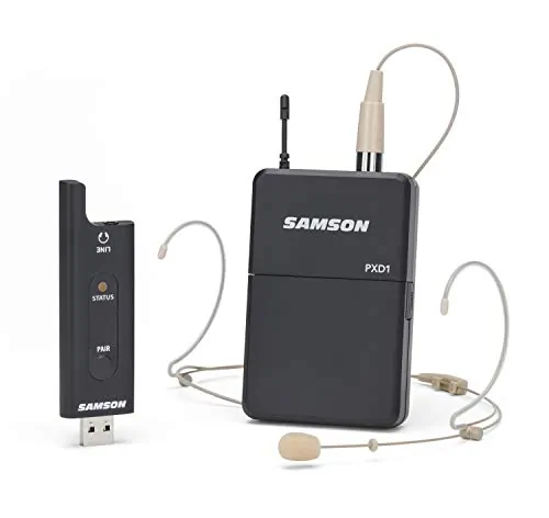 Samson Tech SWXPD2BDE5 - XPD2 Double Earset Bluetooth USB System