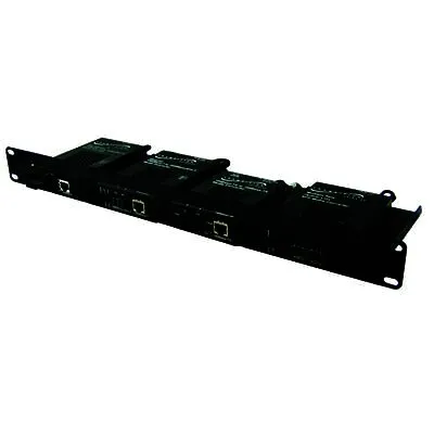Lantronix RMS19-SA4-02 — 19IN 4-SLOT MEDIA CONVERTER RACK MOUNT SHELF