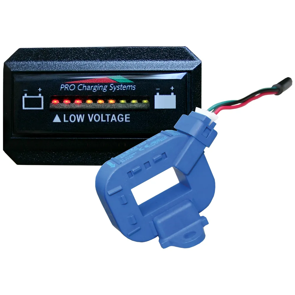 Dual Pro BFGHLITH — Single Lithium Battery Gauge - Horizontal Rectangle Display