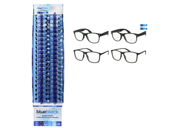 Bulk Buys GR345 — Stylish Blue Light Blocking Glasses Display Stand