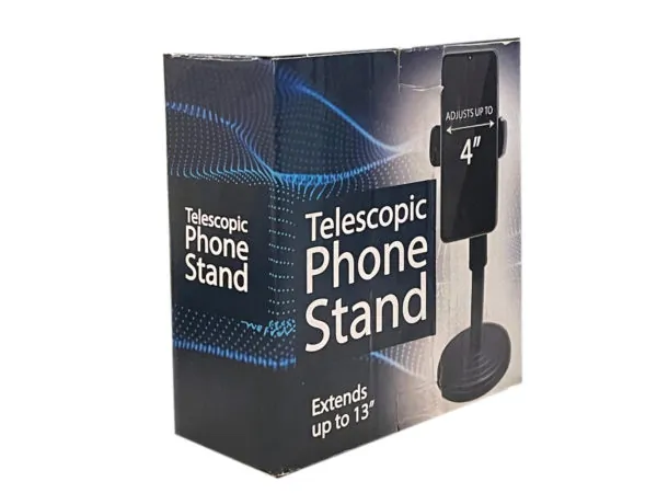 Bulk Buys HC474 — Retro Microphone Telescopic Phone Stand with Adjustable Height