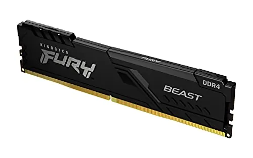 KINGSTON KF432C16BB/8 — 8GB 3200MHZ DDR4 CL16 DIMM FURY BEAST BLACK