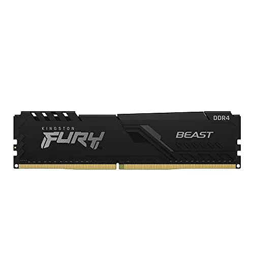 KINGSTON KF432C16BB1/16 — 16GB 3200MHZ DDR4 CL16 DIMM 1GX8 FURY BEAST BLACK
