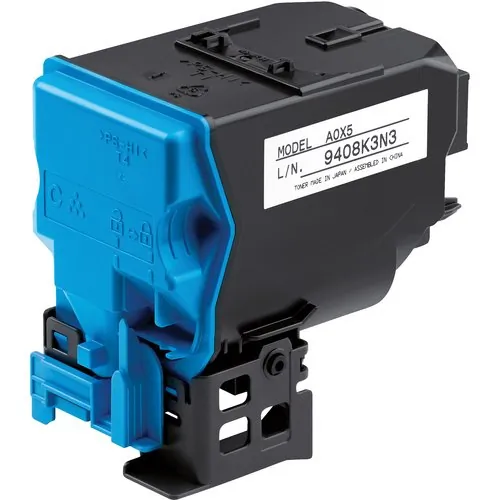 KONICA MINOLTA A0X5430 — Konica Minolta High Capacity Cyan Toner Cartridge (6000 Yield)