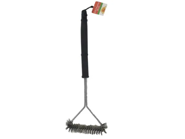 Bulk Buys HC504 — Heavy-Duty Steel BBQ Grill Scraper with Ergonomic Handle