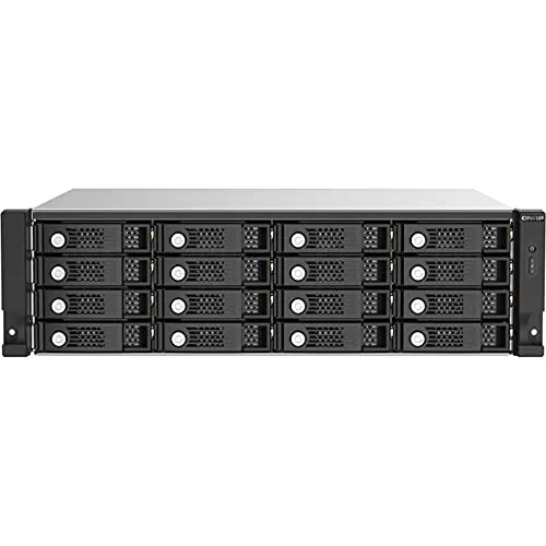 QNAP TL-R1620SEP-RP-US — 16-BAY 3U RACKMOUNT SAS 12GBPS JBOD EXPANSION ENCLOSURE WITH SAS EXPANDER