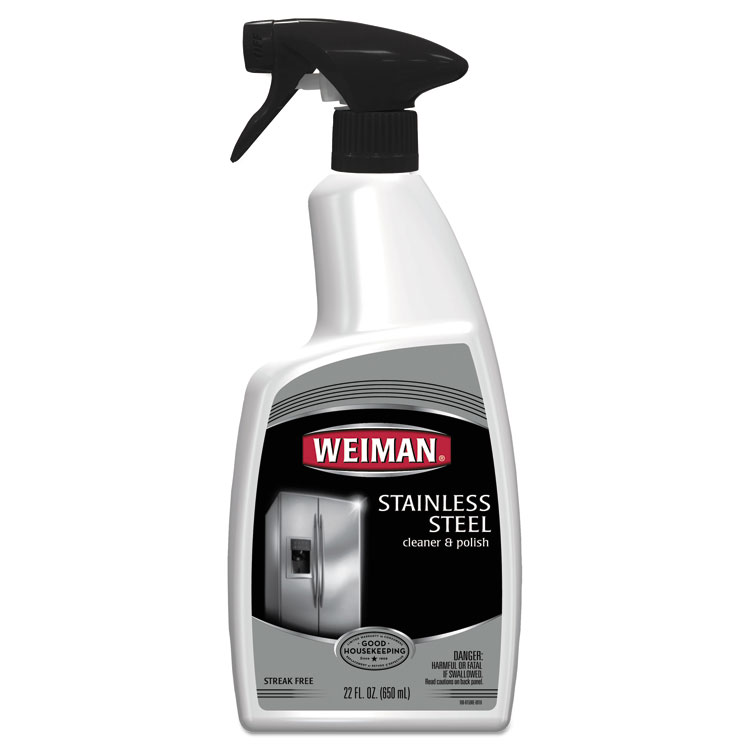 WEIMAN 49CT - Weiman Products Stainless Steel CleanerPolish - Aerosol - 17