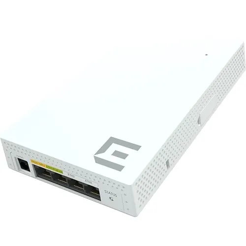 Extreme Networks AP302W-FCC — EXTREMECLOUD IQ : INDOOR WIFI6 WALLPLATE, 2X2 RADIOS WITH DUAL 5GHZ AND 4 GE ETH