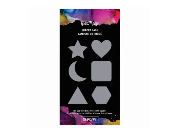 Bulk Buys CH917 — Brea Rose 18 Piece Assorted Shape Stamps Set