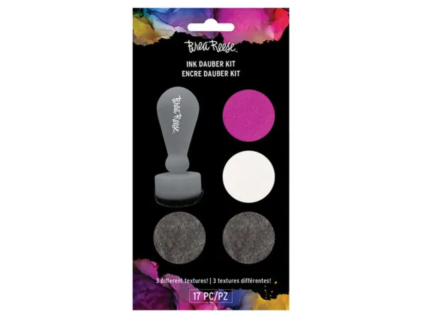 bulk buys CH920 - Brea Rose 17-Piece Multi-Texture Ink Dauber Set
