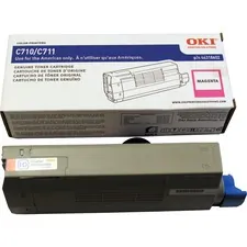 OKIDATA 44318602 — OKI MAGENTA ORIGNAL TONER FOR C711DN, C711DTN, C711N - 11.5K TONER - ISO