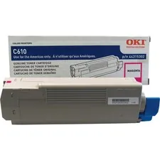 OKIDATA 44315302 — OKI C610 MAGENTA TONER FOR C610CDN, C610DN, C610DTN, C610N, C610N PEN PRINTING S