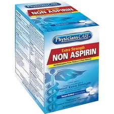 ACME UNITED CORPORATION ACM 90016 — PhysiciansCare St. Vincent Acetaminophen Single Packets - For Fever, Pain - 50 / Box