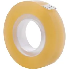 3M MMM 5910121296 — Highland Transparent Light-duty Tape - 36 yd Length x 0.50 Width - 1 Core - Acrylic - Polypropylene Backing - 1 / Roll - Clear