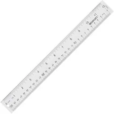 ACME UNITED CORPORATION ACM 10562 - Westcott See-Through Acrylic Rulers - 12 Length 1 Width - 11