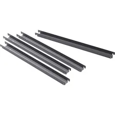 Lorell LLR 60565 — Lorell Lateral File Front-to-back Rail Kit - Platinum Gray - 4 / Box