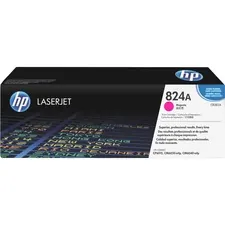 HP HEW CB383A — HP 824A (CB383A) Toner Cartridge - Single Pack - Laser - 21000 Pages - Magenta - 1 Each