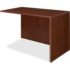 Lorell LLR 69387 — Lorell Essentials Return Shell - 47.3 x 23.6 x 29.5 x 1 - Finish: Laminate, Mahogany