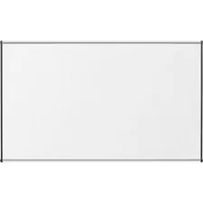 Lorell LLR 55627 — Lorell Marker Board - 72 (6 ft) Width x 48 (4 ft) Height - Porcelain Enameled Steel Surface - Satin Aluminum Frame - Assembly Required - 1 Each