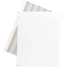 TABBIES TAB 59534 — Tabbies Transcription Label Printer Sheets - 8 1/2 x 11 Length - Laser - White - 1000 / Box