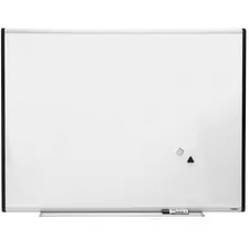 Lorell LLR 69652 — Lorell Magnetic Dry-erase Grid Lines Marker Board - 48 (4 ft) Width x 36 (3 ft) Height - Porcelain Surface - Silver, Ebony Frame - 1 Each