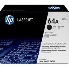 HP CC364A — HP 64A (CC364A) Toner Cartridge - Single Pack - Laser - 10000 Pages - Black - 1 Each