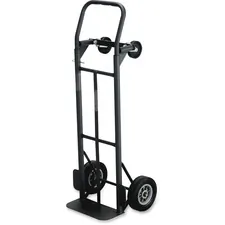 SAFCO PRODUCTS SAF 4070 — Safco Tuff Truck Convertible - 500 lb Capacity - 8 Caster Size - x 18.5 Width x 12 Depth x 52 Height - Steel Frame - Black - 1 Each