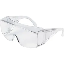 MCR SAFETY MCS 9800 — MCR Safety 9800 Series Clear Uncoated Lens Safety Glasses - Side Shield - Ultraviolet Protection - Polycarbonate - Clear - 1 Each