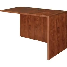 Lorell LLR 69422 — Lorell Essentials Rectangular Return - 41.4 x 23.6 x 29.5 - Finish: Cherry, Laminate