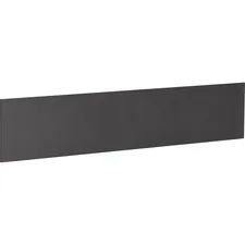 Lorell LLR 69915 — Lorell Essentials Series Hutch Tackboards - 16.50 Height x 63.88 Width x 0.50 Depth - Black Fabric Surface - Laminated - 1 Each