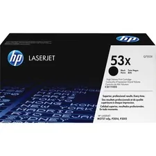 HP Q7553X — HP 53X (Q7553X) Toner Cartridge - Single Pack - Laser - High Yield - 7000 Pages - Black - 1 Each