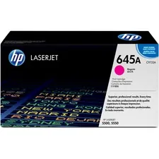 HP C9733A — HP 645A (C9733A) Toner Cartridge - Single Pack - Laser - 12000 Pages - Magenta - 1 Each