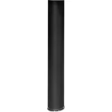 Lorell LLR 69381 — Lorell Essentials Peninsula Post Box 2/2 - x 5.9 Width x 5.9 Depth x 28 Height x 3.5 Diameter - Black