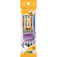 BIC BIC MPP51 — BIC .7mm Mechanical Pencils - #2 Lead - 0.7 mm Lead Diameter - 5 / Pack