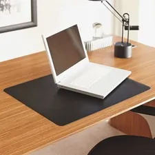 Lorell LLR 39654 — Lorell Desk Pad - Rectangle - 36 Width x 20 Depth - Black