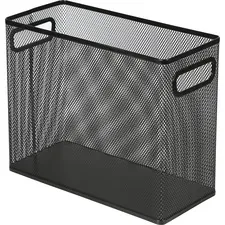Lorell LLR 84241 — Lorell Mesh Tabletop File Hanging Folder - Black - Steel - 1 Each