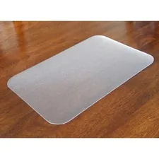 FLOORTEX FLR FPHMTM4356EV — Desktex Antimicrobial Desk Mat - Rectangle - 22 Width x 17 Depth - Polyvinyl Chloride (PVC) - Clear