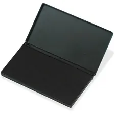 CHARLES LEONARD LEO 92820 — CLI Stamp Pad - 1 Each - 6.3 Width x 3.3 Length - Felt Pad - Black Ink - Black