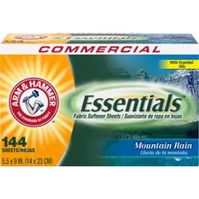 CHURCH & DWIGHT CO CDC 3320000102 - Arm & Hammer Essentials Fabric Softener Sheets - Sheet - Mou