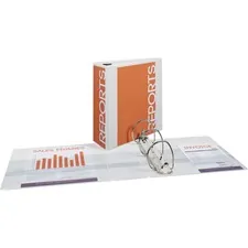 Avery Dennison AVE 09801BD — Avery® Durable View Binders - EZD Rings - 4 Binder Capacity - Letter - 8 1/2 x 11 Sheet Size - 780 Sheet Capacity - 3 x D-Ring Fastener(s) - 4 Internal Pocket(s) - Poly - White - Recycled - Easy Insert Spine, Exposed Rivet, Gap-free Ring, Stacked Pocket - 3 / Bundle