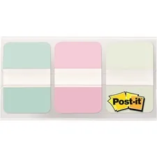3M MMM 686GRDNT — Post-it® Pastel Color Tabs - 12 Tab(s)/Set - 1 Tab Height x 1.50 Tab Width - Assorted Pastel Tab(s) - 36 / Pack
