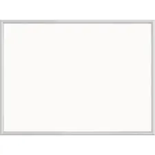 Lorell LLR 00587 — Lorell Aluminum Frame Dry-erase Board - 48 (4 ft) Width x 36 (3 ft) Height - White Styrene Surface - White Aluminum Frame - Rectangle - 1 Each